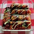 nemuchan's cooksnap of when they made お好み焼き春巻き.