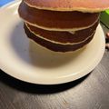 しゅうゆうけいはる母's cooksnap of when they made 米粉と豆乳ヨーグルトのパンケーキ♡.