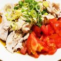 tidarium's cooksnap of when they made 豚しゃぶサラダ　さっぱり柔らか.