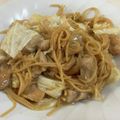 papikun's cooksnap of when they made 鶏肉とキャベツの甘辛炒めそば.