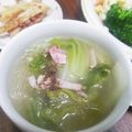 そらてんママ's cooksnap of when they made 白菜とマロニー中華スープ♪.