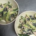 糖質OFF✿聖紫花✿'s cooksnap of when they made ツナときゅうりの海苔たっぷりサラダ♪.