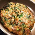 あまのぽむ's cooksnap of when they made もっちもち。納豆チヂミ。.