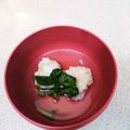 のんのんママかおりん's cooksnap of when they made 白だしで海老しんじょ☆ひな祭りのお吸い物.