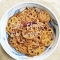 ひトみ's cooksnap of when they made シャキッ！レンコンのきんぴら風甘辛煮☆.