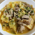 ふぅ＆かず's cooksnap of when they made 豚肉とキャベツと厚揚げのピリ辛味噌煮.