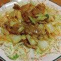 55才のおじさん's cooksnap of when they made 冬の白菜の豚キムチ炒め.