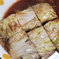 なかとりぁぃ's cooksnap of when they made 白菜とひき肉の重ね蒸し.