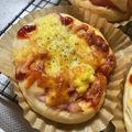 ちあみ's cooksnap of when they made ハム・ベーコンエッグパン（ＨＢ使用）.