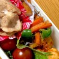 mantacarp's cooksnap of when they made ピーマンと人参のナムル。.