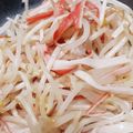 くるん♪'s cooksnap of when they made レンジだけ！もやしとかにかまの中華サラダ.