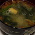ヨシヨッシー's cooksnap of when they made なめこ、ほうれん草、油揚げの味噌汁.