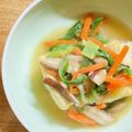 shimaru's cooksnap of when they made 米粉でサクとろ♪あんかけ揚げ出し豆腐.