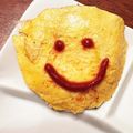 チェリチョコ's cooksnap of when they made 炒飯からリメイクふわふわのっけオムライス.
