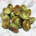 papepo☆'s cooksnap of when they made 揚げ焼き青のり新じゃが.