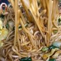 ♡マッキークッキング's cooksnap of when they made キャベツとわけぎの・イカ焼きそば.