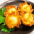 MizuhoBank's cooksnap of when they made カマンベールチーズの揚げパイ.
