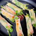 はちみつlove's cooksnap of when they made もやし､豆苗､ウィンナーの包み焼き.
