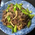 ＭＩ−ＳＡＮ's cooksnap of when they made 牛肉とアスパラの甘辛にんにく炒め.