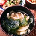 ふか谷's cooksnap of when they made 玉ねぎとわかめのお味噌汁.