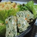 えみんちゅ＊'s cooksnap of when they made モロヘイヤの玉子焼き♡.