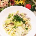 ゆるмαмα's cooksnap of when they made レモン香る☆ネギ塩焼きそば.
