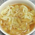ぐーたら子☆'s cooksnap of when they made きざみ揚げのあんかけきつねうどん.
