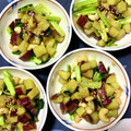 ふたごゆき's cooksnap of when they made サツマイモと小松菜のバター炒め.