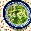 ふたごゆき's cooksnap of when they made シャキうま！水菜とたまごの和風なスープ.