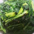 クックK2VSUU☆'s cooksnap of when they made 旨っ！最高に美味しい春菊の胡麻和え♪.
