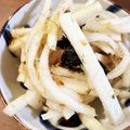 lily…♡'s cooksnap of when they made 大根と海苔の塩だれサラダ.