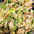 とろけい's cooksnap of when they made 【お手軽1品！】豚肉と豆苗の卵とじ.