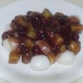 すず8's cooksnap of when they made 簡単米粉のぜんざい.