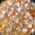 igたま's cooksnap of when they made 離乳食中期〜 鶏挽肉と豆腐のそぼろあん.