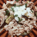 プルプルプルメリア's cooksnap of when they made 茄子と豚バラの甘辛丼♪おろし生姜を添えて.