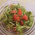 メイプル⌘'s cooksnap of when they made 豆苗とトマトの和風サラダ♡.