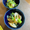 ☆こま's cooksnap of when they made ちくわと小松菜のごまマヨ和え.
