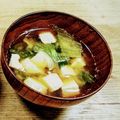 cook初心者k's cooksnap of when they made ＊レタスと豆腐のみそ汁＊.