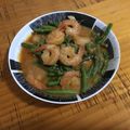 mayumi5012's cooksnap of when they made いんげんと海老のピリ辛味噌炒め.