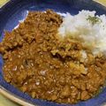 おかわりちょうだい♪'s cooksnap of when they made 挽き肉カレー.