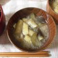 violets's cooksnap of when they made ＊朝食に＊茄子と油揚げの味噌汁＊.