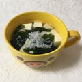 puniＫ's cooksnap of when they made 注ぐだけ♡豆腐とワカメのスープ.