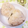 ハッピーまるしぇ's cooksnap of when they made 大葉と明太子としらすのおにぎり.
