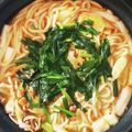 ＭEGUMI❤︎'s cooksnap of when they made お鍋に《お餅♪》.