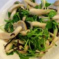 yu🐓's cooksnap of when they made 豆苗としめじのナムル.