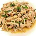 悠LOVE航's cooksnap of when they made 簡単◎豚こまニラもやし炒め.