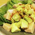 τомоко's cooksnap of when they made 胡麻豆腐とアボカドのおかか和え♪.