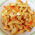 サンフラワー30's cooksnap of when they made やわらか鶏胸肉と筍のオイスターソース炒め.