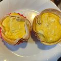 しーざあ's cooksnap of when they made 残った餃子の皮☆エッグタルト.