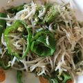 かずくん☆'s cooksnap of when they made ピーマン・もやし・しらすの炒め物.